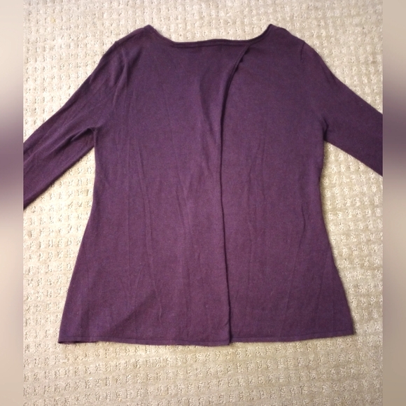 Horny Toad Merino Wool Blend Cross back Sweater - Picture 2 of 10